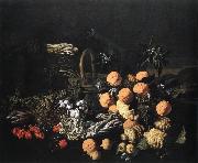 RUOPPOLO, Giovanni Battista Still-life in a Landscape asf oil painting artist